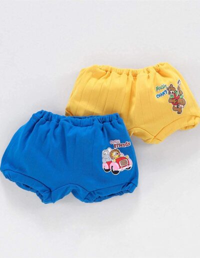 BENAVJI Baby Boy's and Girl's Cotton Brief Combo