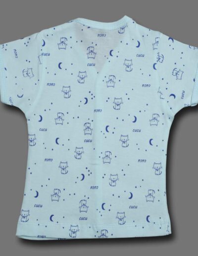 Cucumber Cotton Front Open Vest Tshirt