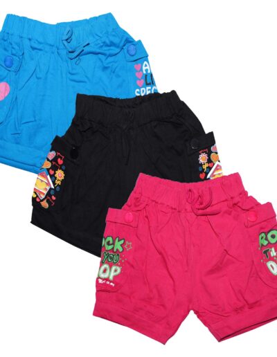 BENAVJI Girls Casual Shorts Night Shorts Pack