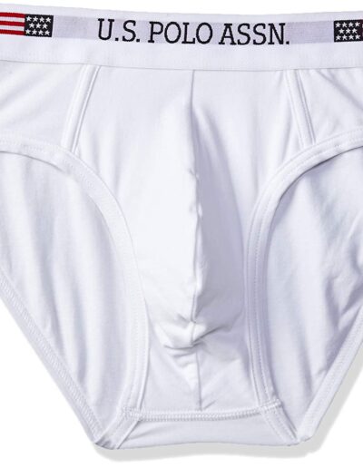 US Polo Association Men's Solid Brief
