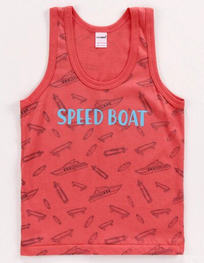 BENAVJI Printed Kids Cotton Vest