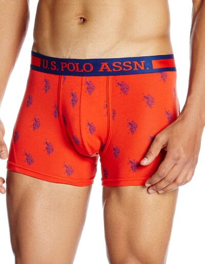 US Polo Association Men's Cotton Trunk