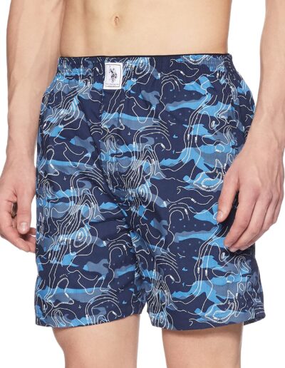 U.S. Polo Assn. Men's Printed Cotton Boxers