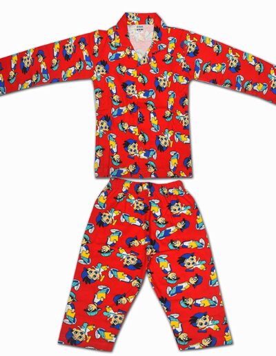 Chocoberry Born Baby Cotton Full Sleeves Night Suit